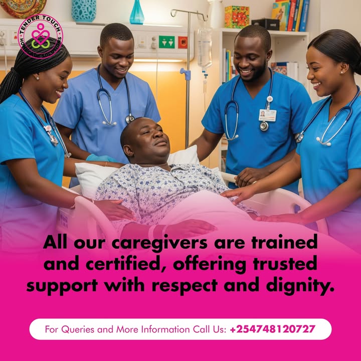 Tendertouch254's tweet photo. Safe, Skilled, Supportive. All our caregivers are trained and certified, offering trusted support with respect and dignity.
#chroniccondition #homebased
#homecare
#caregiver
#personalcare
#HomecareAide
#TenderTouch
#June25th
#OccupyStatehouse2025
#Wednesday https://t.co/DT4roUyJSZ