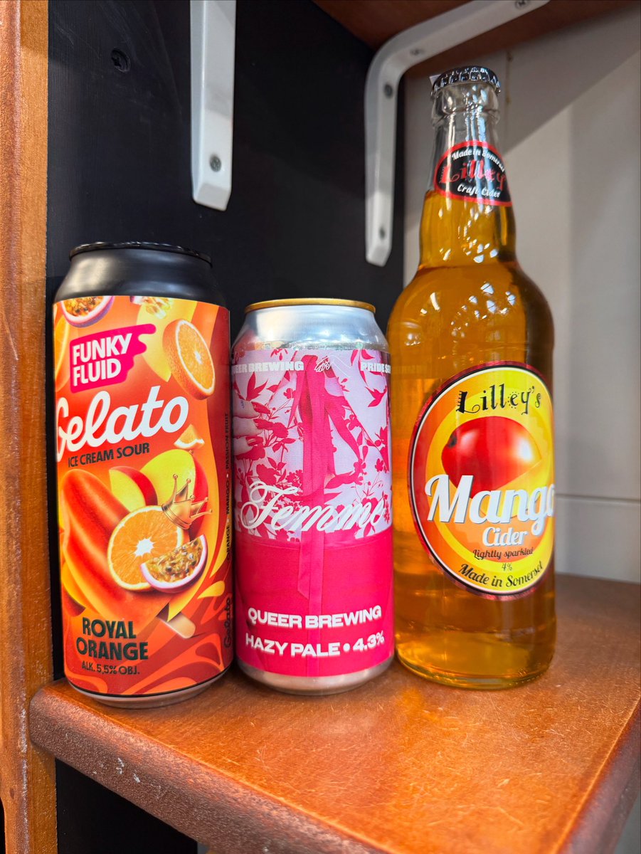 BeerCentralLtd's tweet image. Morning! Some big beers in this week so keep an eye out especially with it being payday for most of you. We’re open 9am-5.30pm.

The weekends top 3 were @browarfunkyfluid Royal Orange sour followed by @queerbrewing Femme hazy pale ale and @lilleyscider Mango cider

#indemand