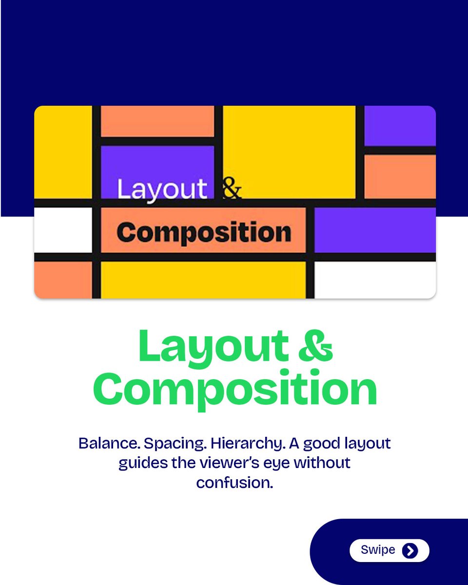 AscentTechHub's tweet image. Design isn’t just pretty, it’s purposeful.

5 Skills You Need to Thrive in the Creative Space.

Creativity alone isn’t enough.Master these,

Typography, Color, Layout, Storytelling, &amp;amp; Feedback

Ready to level up? Drop a comment 

#LearnDesign #UIUX #AscentTechHub #Ascent