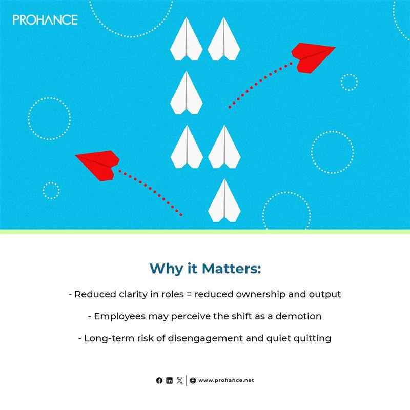 🚨 Quiet Cutting is reshaping workforce restructuring. Instead of layoffs, employees are reassigned to low-priority roles—hurting morale + productivity.

With ProHance, align skills to critical work, spot disengagement early, and optimize talent.