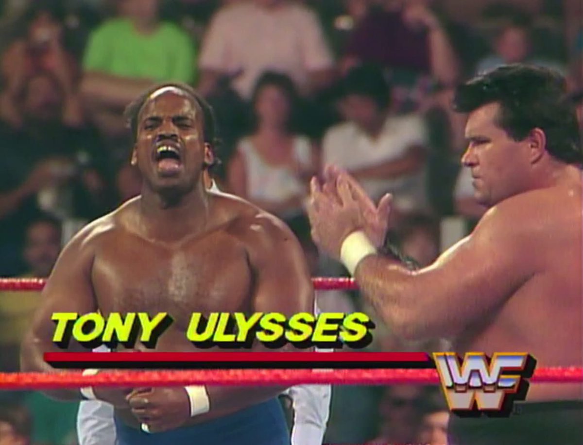 BadWWEStats's tweet photo. Jobbers often go by different names in different markets. For example, this guy is as known as Tony Odysseus in Greece.
#JobberOfTheWeek #WWE https://t.co/ShxJCz0GRg
