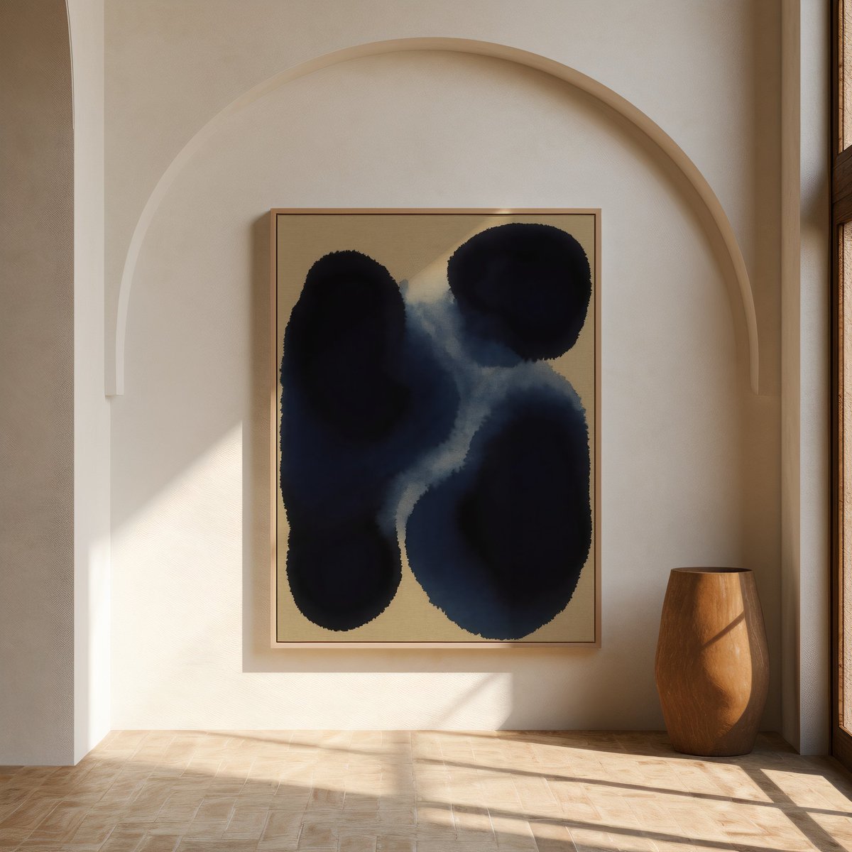 Kookimonstudios's tweet image. New abstract artwork: Inlet. Deep navy ink forms part around a pale central flow, creating a sense of calm and quiet motion. Link Below 👇

#InletArt #AbstractPrint #JapandiDecor #DigitalDownload #artforsale #etsysale #WabiSabiStyle

etsy.com/listing/432472…