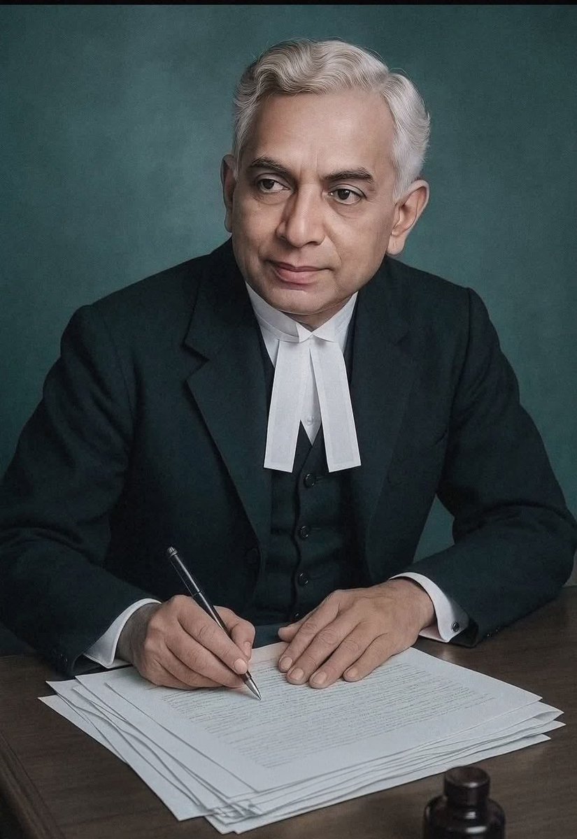 BrahminComunity's tweet image. अम्बेडकर को जब ड्राफ्टिंग कमेटी का चेयर मैन बनाया गया, उसके पहले ही बीएन राव साहब ने संबिधान का प्रारूप (draft) तैयार कर दिया था!
मतलब, संबिधान की नीव रखने वाले महान व्यक्ति को देश ने उसकी जाति के कारण भुला दिया, और उसका श्रेय किसी और को दे दिया गया !
#संविधान_निर्माता_BN_राव