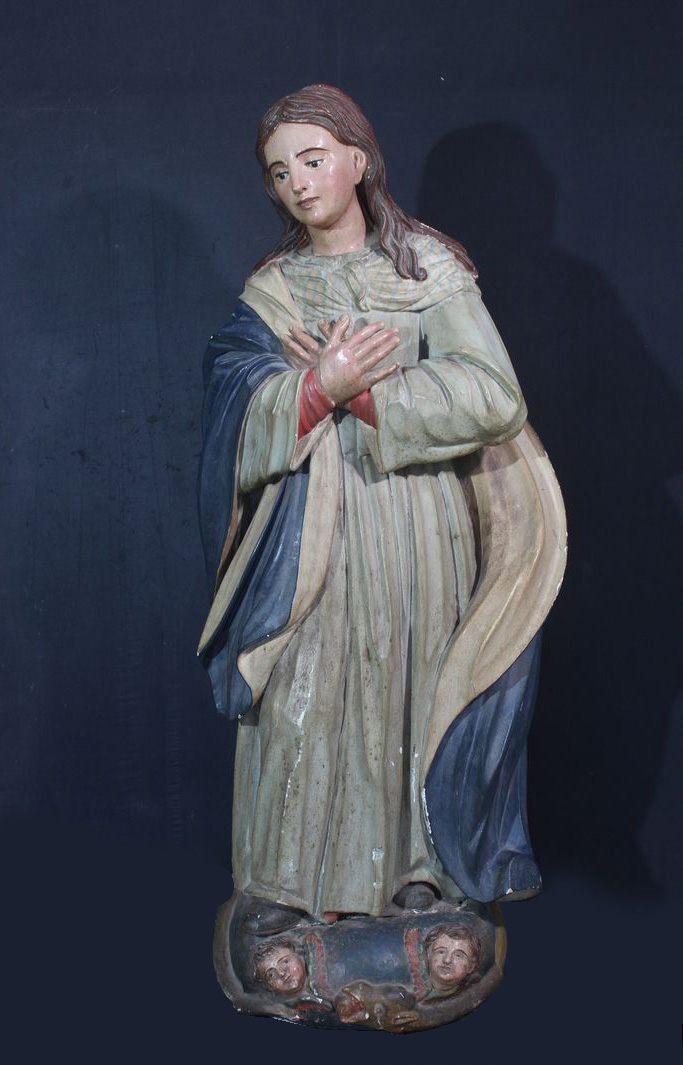 ✨Hoy os compartimos la restauración de la Virgen de la Inmaculada, una talla de madera policromada de la Iglesia de San Pedro (Medina de Rioseco, Valladolid)📍
Una obra de gran valor devocional y patrimonial🖼️

Os presentamos su proceso de restauración: 👇