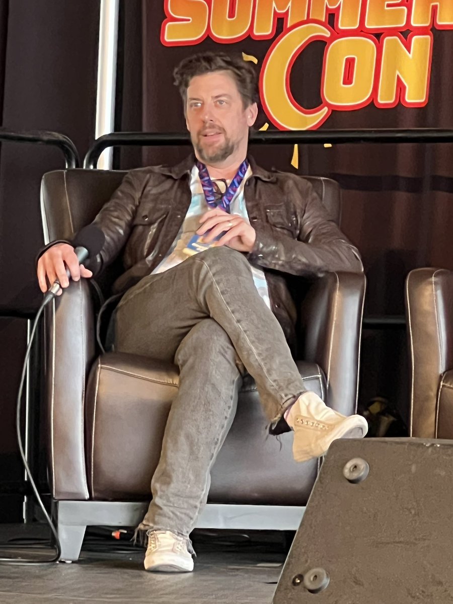 Took a couple for the Christian Borle girlies at the Hazbin Hotel panel today. <a href="/wasummercon/">Washington State Summer Con</a>