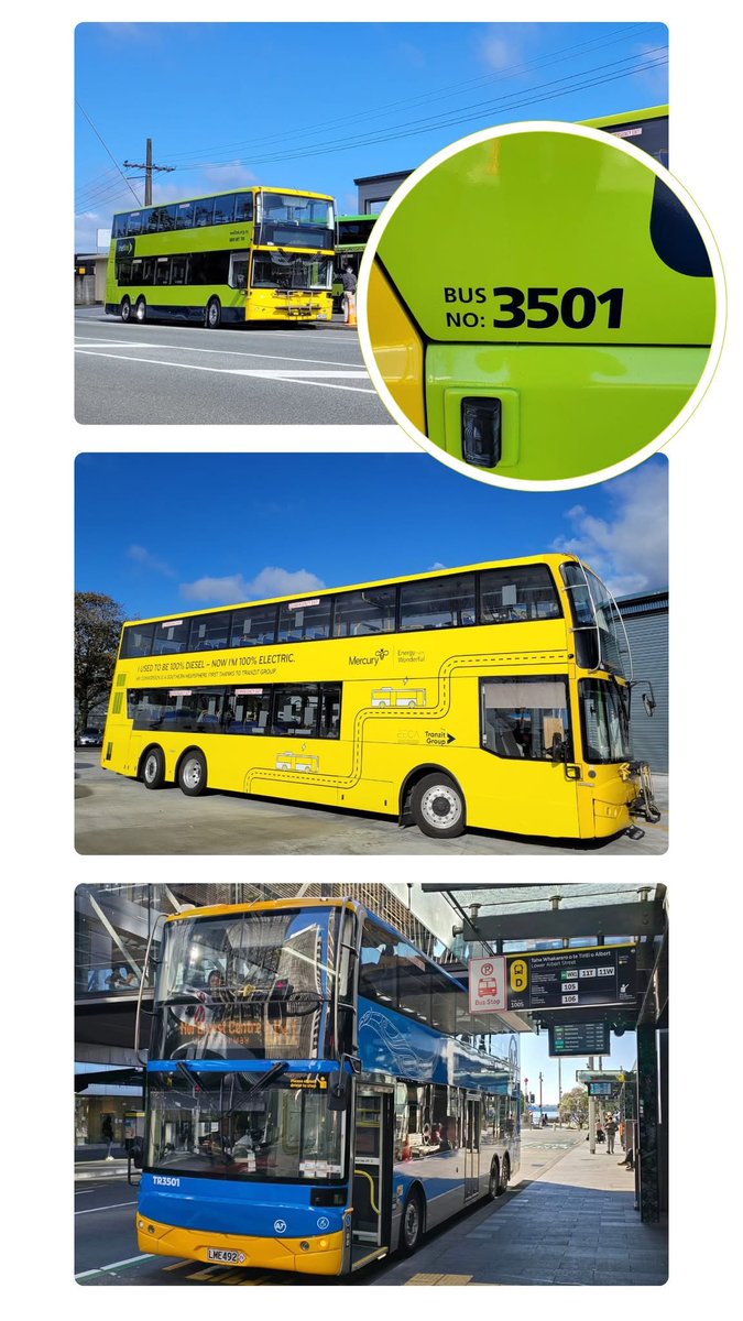 #BusNews: Tranzurban have welcomed their repowered bus 3501 into the Auckland shore blue livery for use on the WX1 route. 

3501 began life as a diesel bus and was converted to electric by Tranzurban’s workshop team.