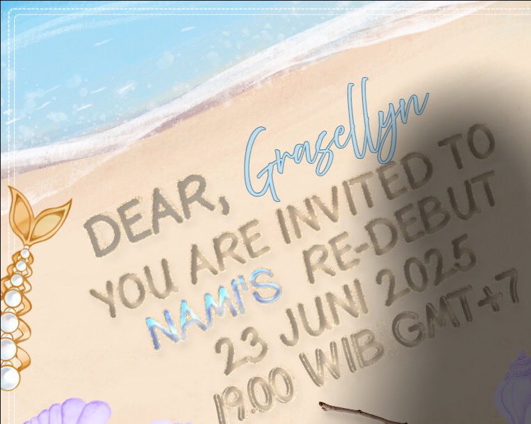 grasellynn's tweet photo. uyeaahhhh🤟🏻🤏🏻 @NanamiChalichia 

📅Senin, 23 Juni 2025
⏰19.00 WIB (GMT +7)
🔗https://t.co/mxyCjPTRHz https://t.co/g3IcUlTpMi