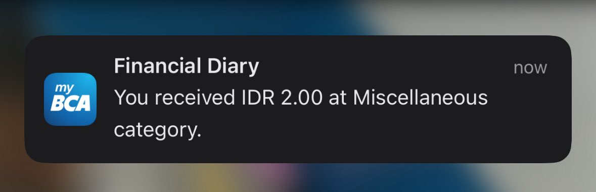 Alhamdulillah ada uang masuk sebelum gajian.