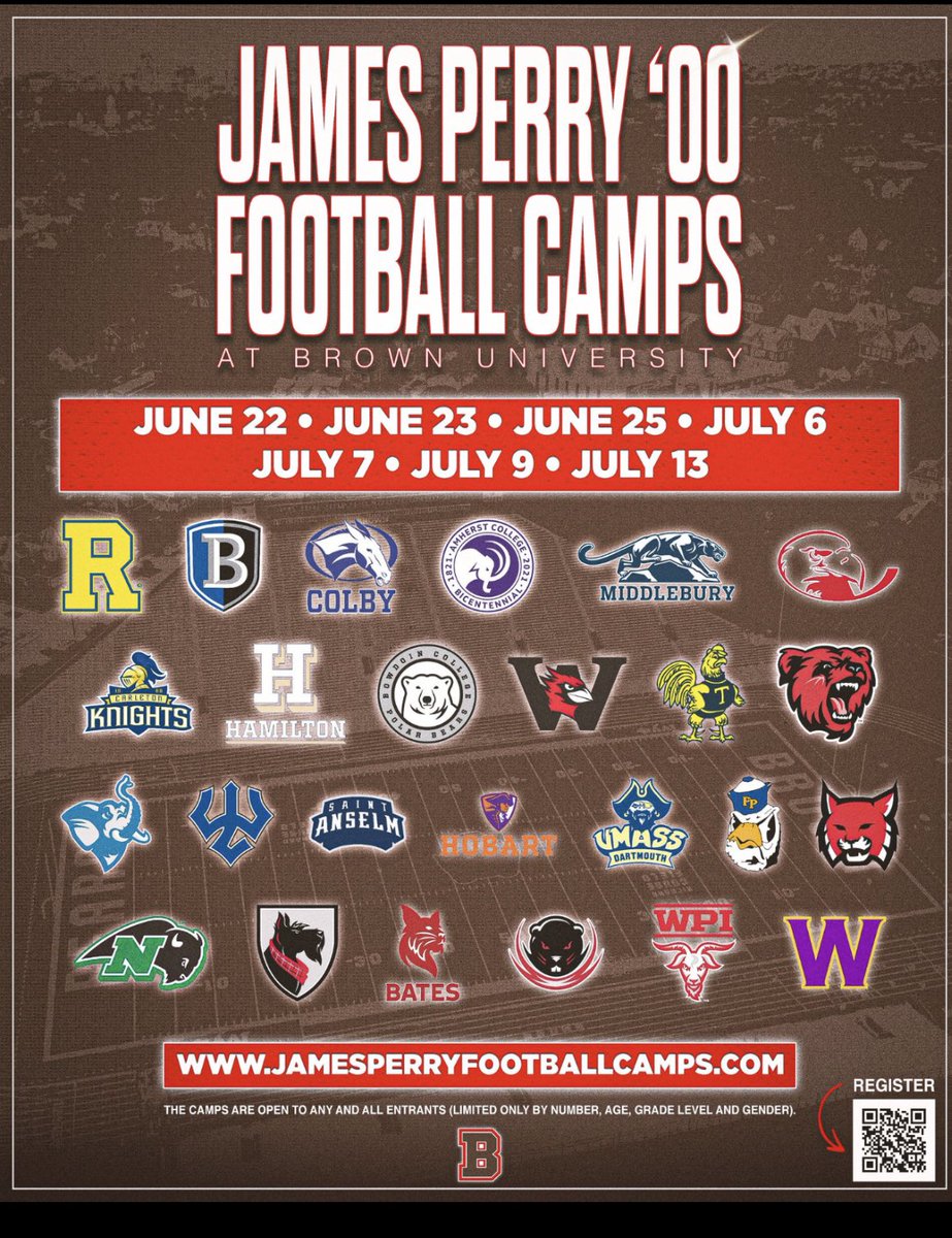 Maxwell Bowers (@maxwellbowers14) on Twitter photo Will be at Brown Tomorrow Night! Cant wait to get after it!
<a href="/BrownHCPerry/">James Perry '00</a> <a href="/CoachW_Edwards/">Willie Edwards</a> <a href="/coach_jonke/">Mitchell Jonke</a> <a href="/Coach_Mul/">Dan Mulrooney</a> Will be at Brown Tomorrow Night! Cant wait to get after it!
<a href="/BrownHCPerry/">James Perry '00</a> <a href="/CoachW_Edwards/">Willie Edwards</a> <a href="/coach_jonke/">Mitchell Jonke</a> <a href="/Coach_Mul/">Dan Mulrooney</a>