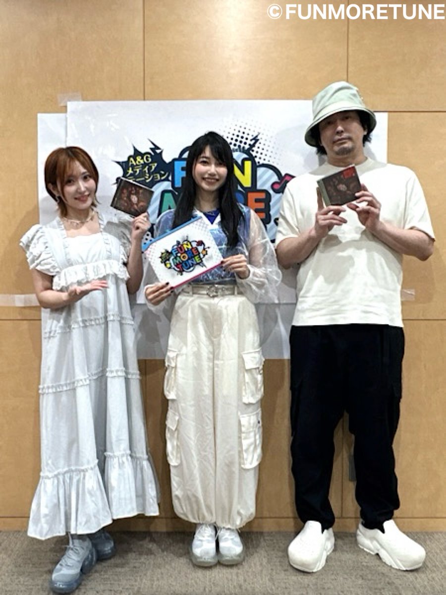 A&Gメディアステーション FUN MORE TUNE (@fmt_qr) on Twitter photo 📝#FUNMORETUNE 更新情報📝
/
#雨宮天(<a href="/Amamiyastaff/">雨宮天 Sora Amamiya artist official</a>)さん
ゲスト回の放送後記を公開📷
\
◆2025年6月21日OA 放送後記📋
joqr.co.jp/ag/article/154…
◆#radiko タイムフリー📻
joqr.co.jp/timefree/84203…
#雨宮COVERS #ふぁんも #文化放送 #agqr #安元洋貴 #白石晴香 📝#FUNMORETUNE 更新情報📝
/
#雨宮天(<a href="/Amamiyastaff/">雨宮天 Sora Amamiya artist official</a>)さん
ゲスト回の放送後記を公開📷
\
◆2025年6月21日OA 放送後記📋
joqr.co.jp/ag/article/154…
◆#radiko タイムフリー📻
joqr.co.jp/timefree/84203…
#雨宮COVERS #ふぁんも #文化放送 #agqr #安元洋貴 #白石晴香