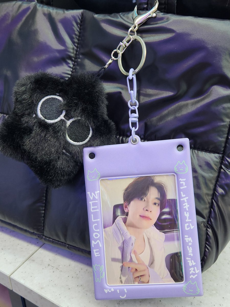 오늘두 눙벼리와 함께,, 🖤🩷💜