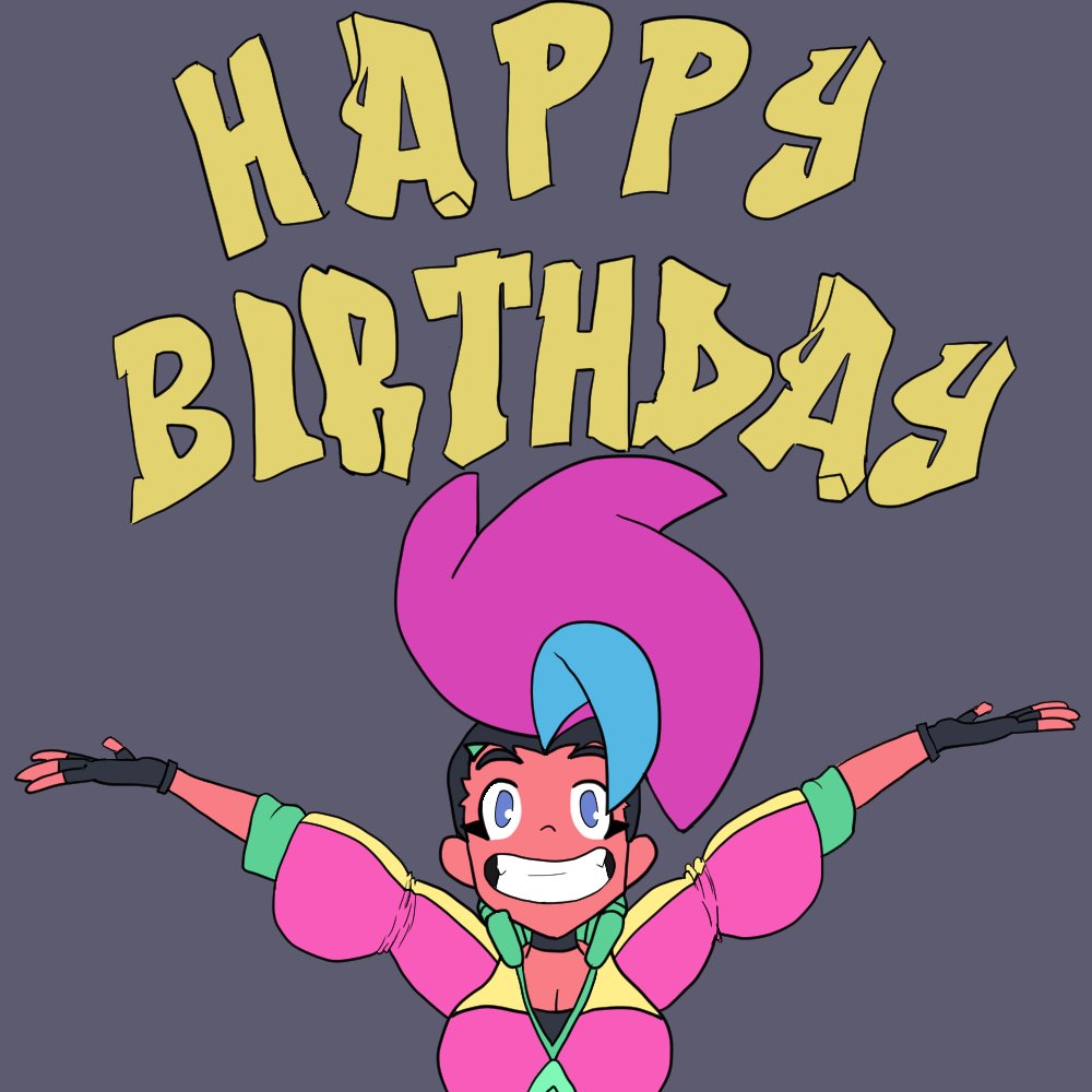 I wanted to draw a little something for <a href="/moikaloop/">Moika 💣</a> 's birthday! It took me all day 🫠