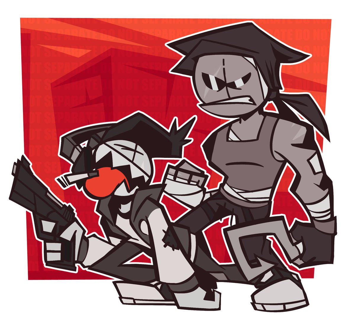 GlitchArtTV's tweet image. An idiot and a more bigger idiot

#MadnessCombat