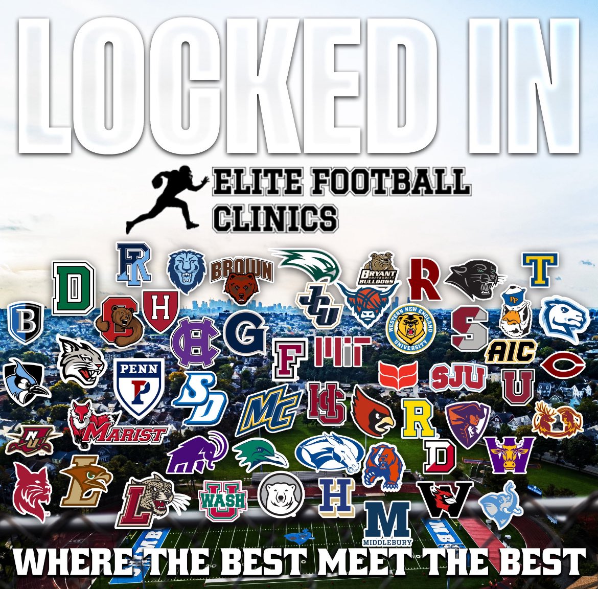 I had a great weekend competing at <a href="/EliteFBClinics/">Elite Football Clinics</a>. Thank you to the coaches and staff for all your work and dedication.  Always a great camp. Loved spending time with my  <a href="/BelmontHillFB/">Belmont Hill Football</a> teammates and <a href="/CoachFucillo/">Anthony Fucillo</a>