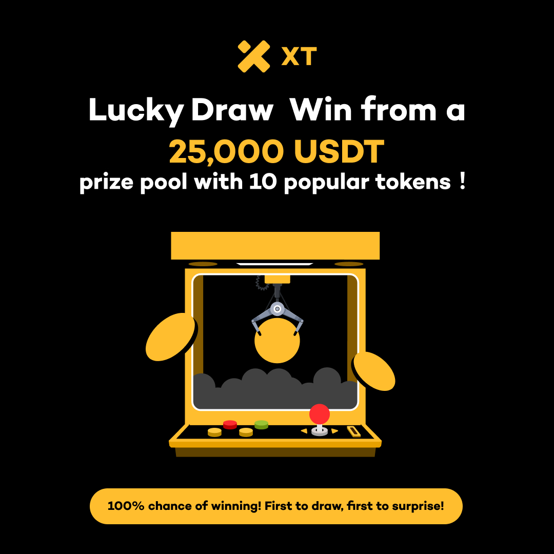🎉 Day 7 Check-in! Still haven’t spun the 🎡 Lucky Draw?
We’re halfway through — and 25,000 USDT worth of rewards are flying out fast!

✅ 10 hot tokens
✅ 100% guaranteed prize
✅ Just Deposit or Trade to join!
More spins = more chances to win big.

Already joined? Drop your