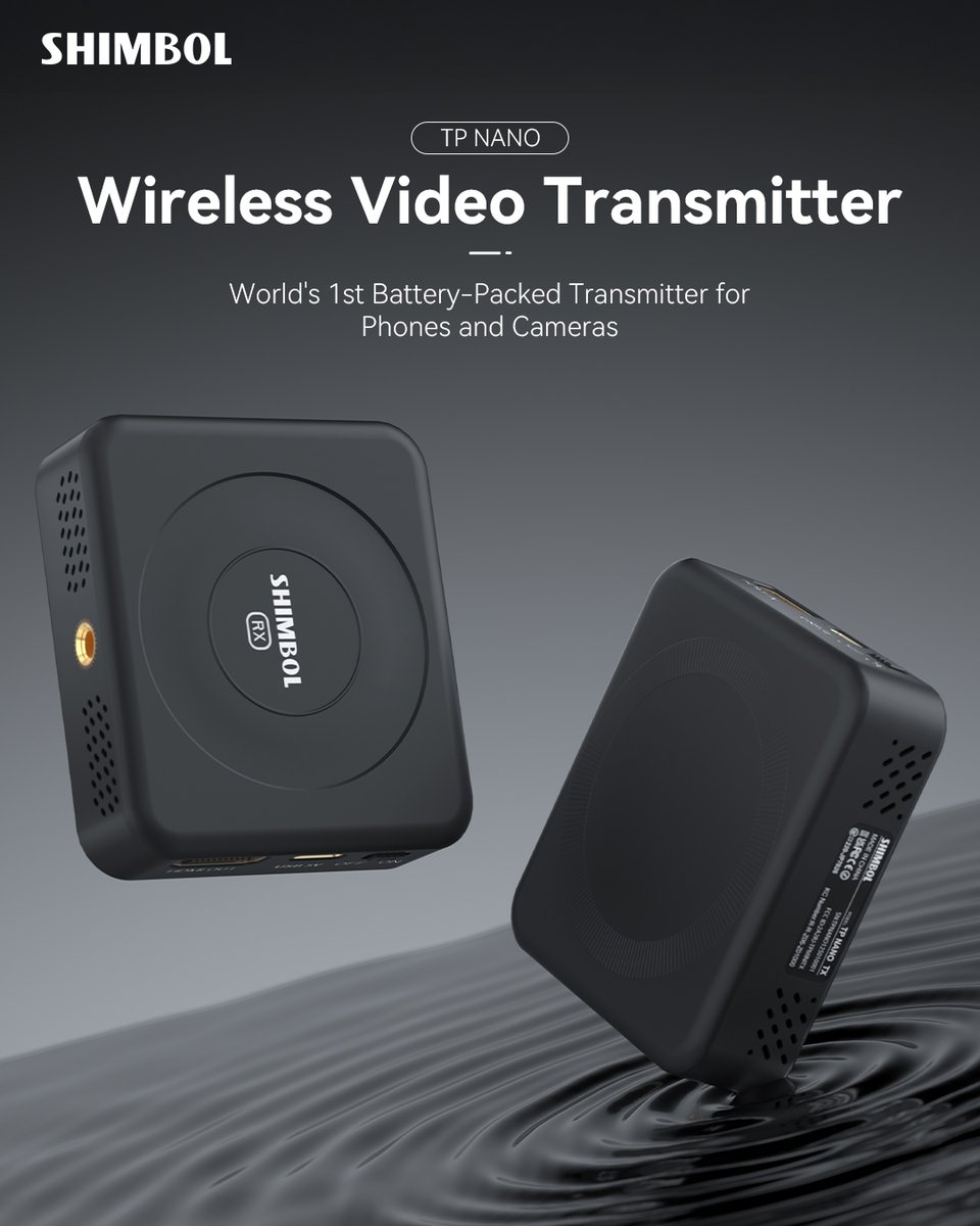 Shimbol_tech's tweet photo. Introducing TP Nano — The World's First Battery-Packed Wireless Transmission System for Phones & Cameras ⚡
Compact. Reliable. Battery-powered. TP Nano redefines wireless transmission with an all-in-one design built for mobility and performance.
#SHIMBOL #NewRelease #TPNano https://t.co/h7kFQqpuih