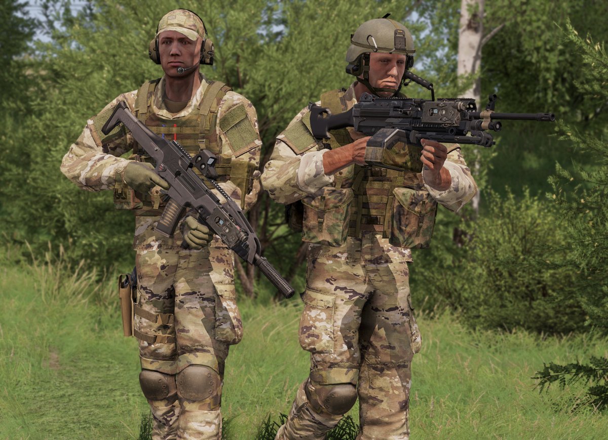 Floppy401's tweet image. Some Ghost Recon 2 inspired kits I made a while ago
#ArmaPlatform #Arma3