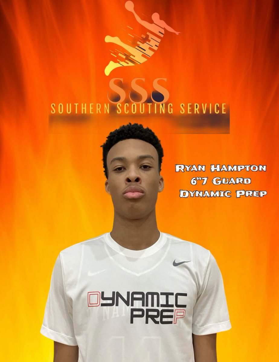 TripleShoops's tweet image. At TABC this weekend to watch 2027 6’7” Ryan Hampton  @ryhamp14 from @DynamicPrepSch do his thing! He’s a smooth, very electric, scoring guard that can beat you from all 3 levels with pace and athleticism! #TABC #GASO