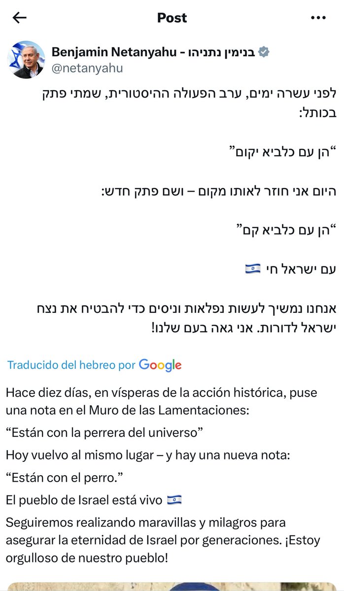 luisferlgz's tweet photo. @netanyahu @googlemexico y esta traducción? https://t.co/Vh66cyglpw