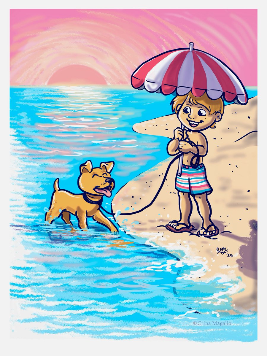 RomanianArtist's tweet photo. Happy Summer!  
#summerart #sᴜᴍᴍᴇʀ2025 #photoshopartist #summervibes☀️ #childrensbookillustration #digitalartist #digitalart https://t.co/mkmzUSmUxn