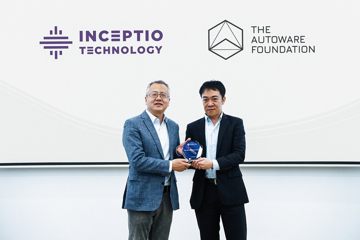 Inceptio_Tech's tweet photo. 🚛Big news! @Inceptio_Tech is now a Premium Member of @AutowareFdn ! With 200M+ km of real-world autonomous trucking experience, we’re accelerating innovation alongside industry leaders. Grateful for the warm welcome from @ShinpeiKato. The future of autonomous trucks is here! https://t.co/6SqVKRMhbD