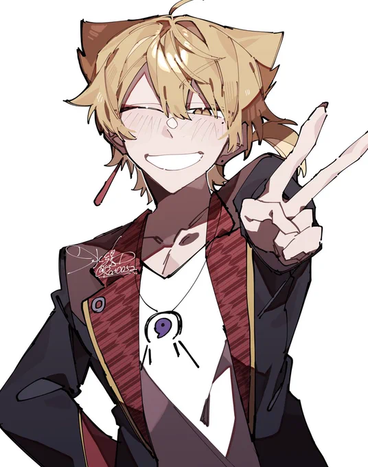 #伏見ガクエスト #絵ガク こちらフラスタで使用して頂いたイラストです!!