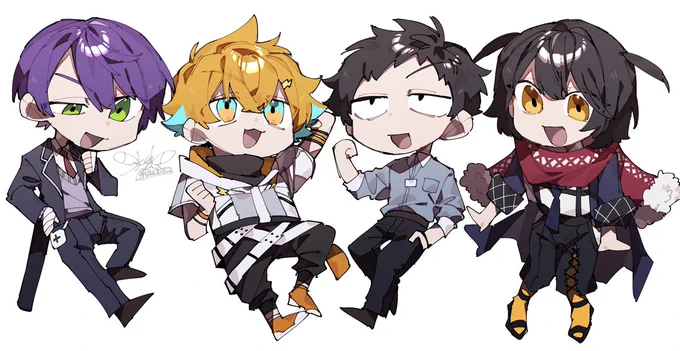 #伏見ガクエスト #絵ガク こちらフラスタで使用して頂いたイラストです!!