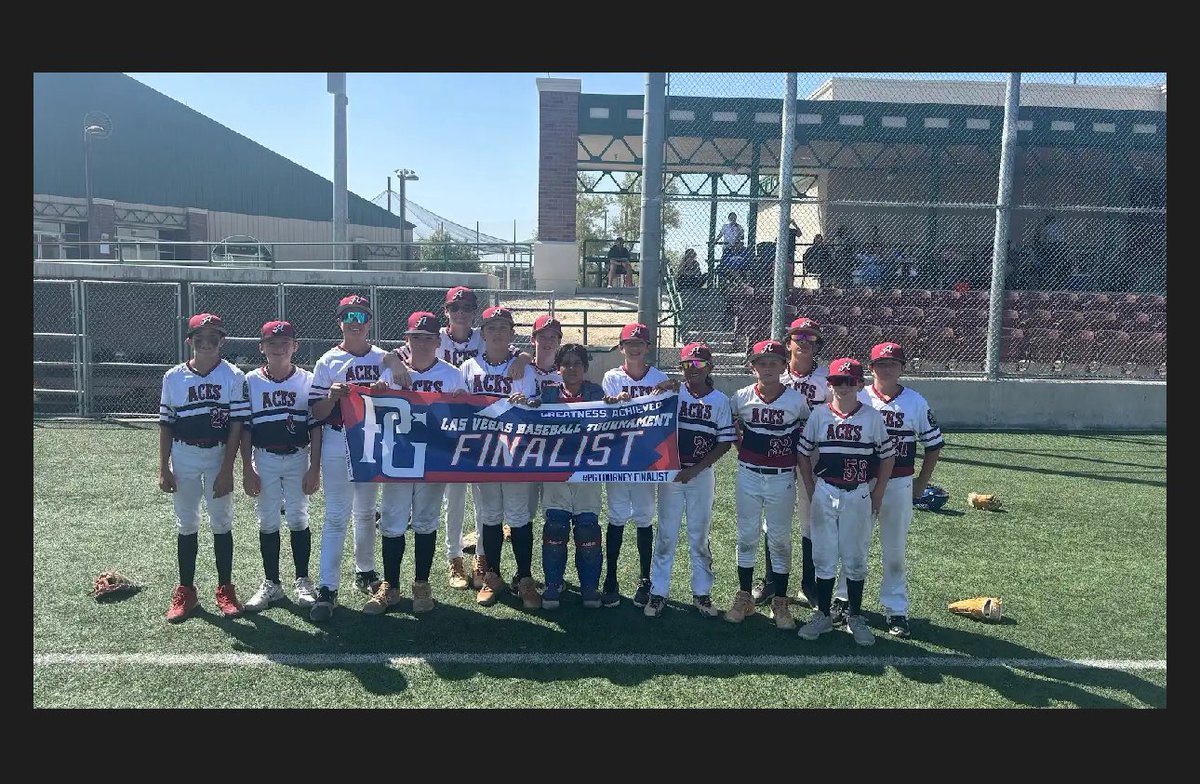 13u AA Perfect Game Nevada Championship June Baseball Challenge Championship Game Results:

Champions:  GCSA Vegas Strong 
MVP: Andres Velez
MVPITCHER: Braxton Simon
Finalists: LV Aces 

#pg #pgnevada #nevadabaseballtournaments

nevadabaseballtournaments.com/tour/