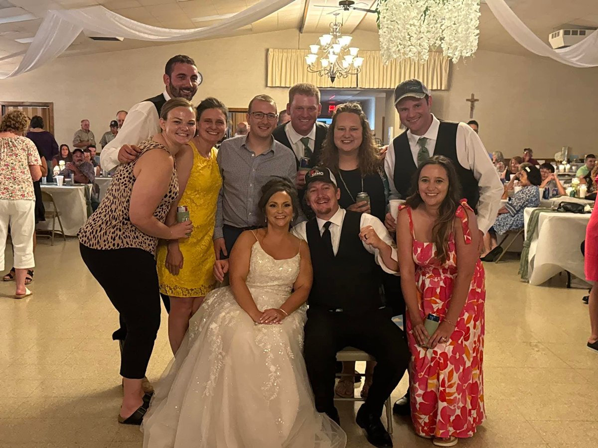 MattBrucker20's tweet photo. #TeamBAB all hitched now https://t.co/pRGYwhKYRU