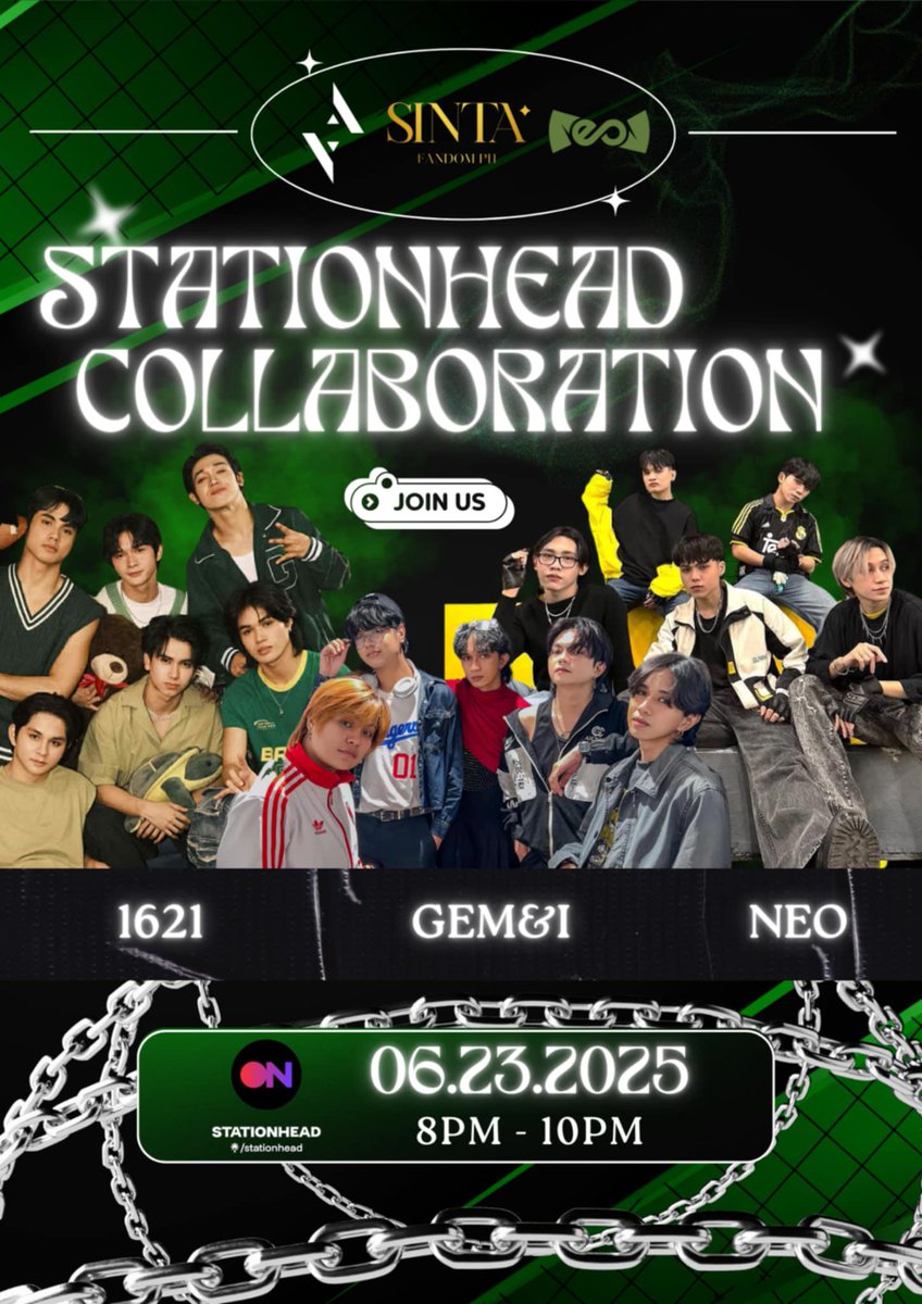 💥 The challenge is ON! 💥

“We Go” is officially OUT on all music platforms! Join us TONIGHT from 8PM to 10PM on Stationhead as Sinta, Guardians, and Neon unite for a streaming party like no other! 💎🔥

We stream, we rise — We Go, TOGETHER.