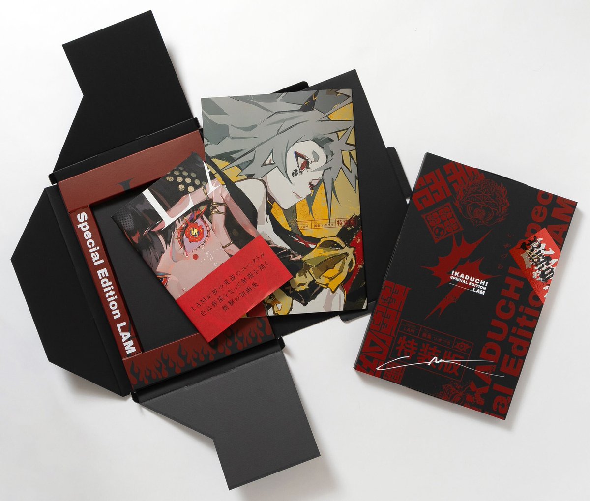 ⚡┈┈┈┈┈┈┈┈┈┈┈┈┈⚡ 『LAM画集 いかづち』 特装版再販中