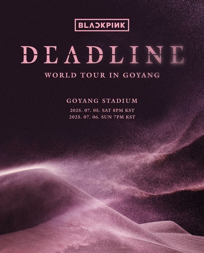 BLACKPINKMX1's tweet photo. YG ha confirmado que BLACKPINK interpretará su nueva canción por primera vez en su concierto de Seúl el día 5 de Julio 

#BLACKPINK #BLACKPINKMEXICO #DEADLINE @BLACKPINK https://t.co/zydY2Ob0Y9