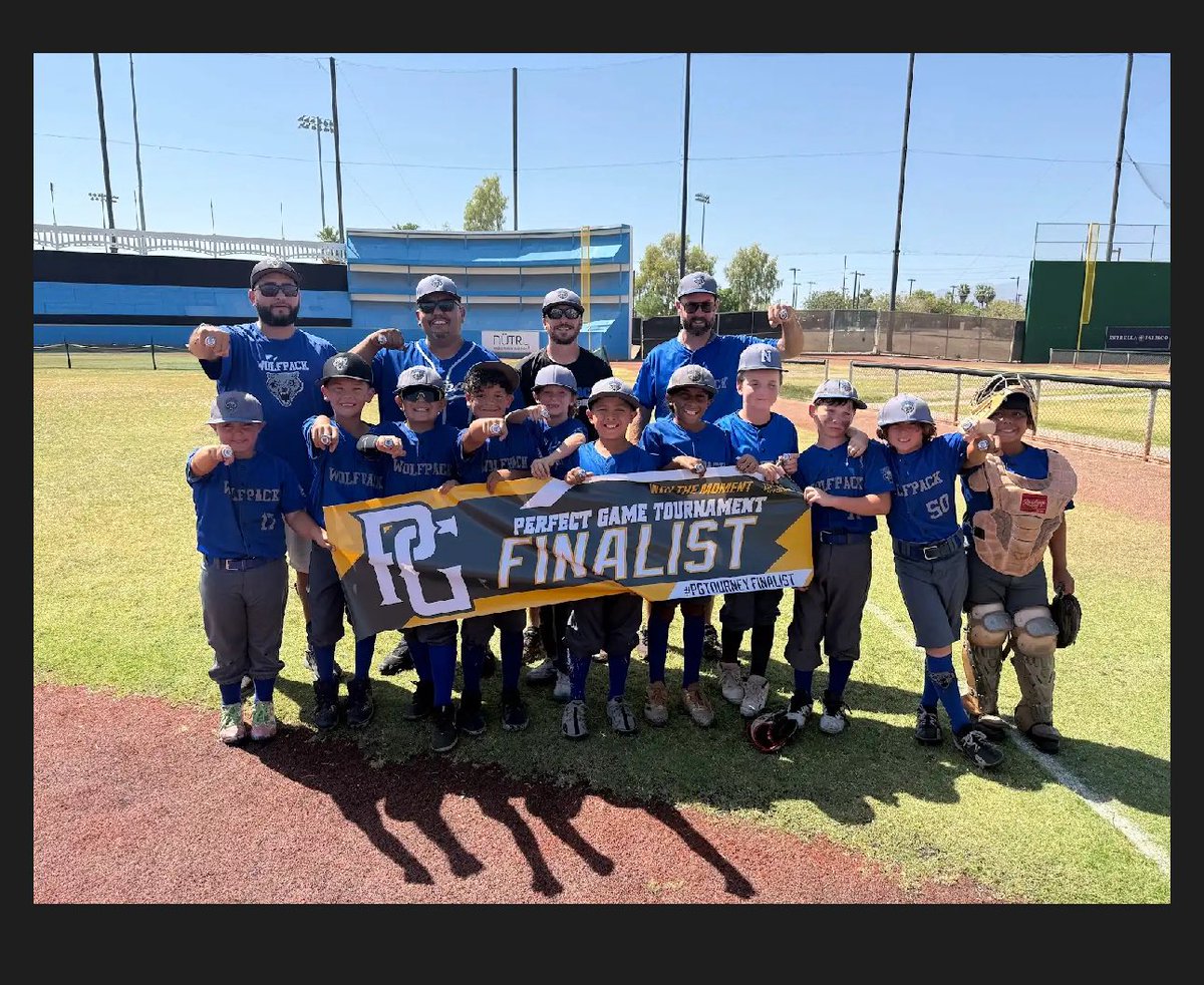10u Open Perfect Game Nevada Championship June Baseball Challenge Championship Game Results:

Champions:  GBG Vegas 
MVP: Leovy Garcia
MVPITCHER: Miles Taylor
Finalists: Wolfpack

#pg #pgnevada #nevadabaseballtournaments

nevadabaseballtournaments.com/tour/