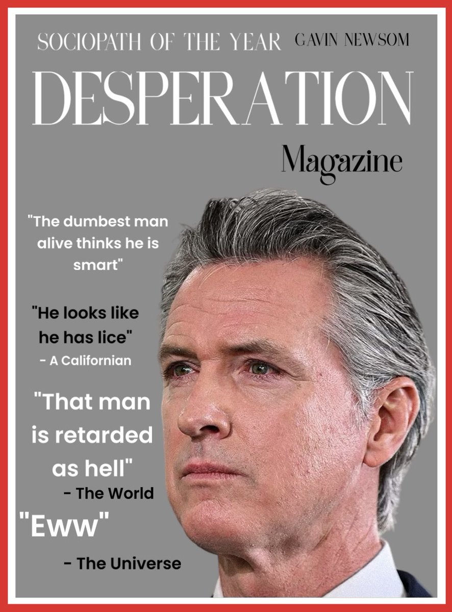 W.R. Smith (@wr_smithca) on Twitter photo Dear normal people in California. You know we are never going to survive unless we get a little crazy. Congrats <a href="/GavinNewsom/">Gavin Newsom</a> the universe hates you. Dear normal people in California. You know we are never going to survive unless we get a little crazy. Congrats <a href="/GavinNewsom/">Gavin Newsom</a> the universe hates you.