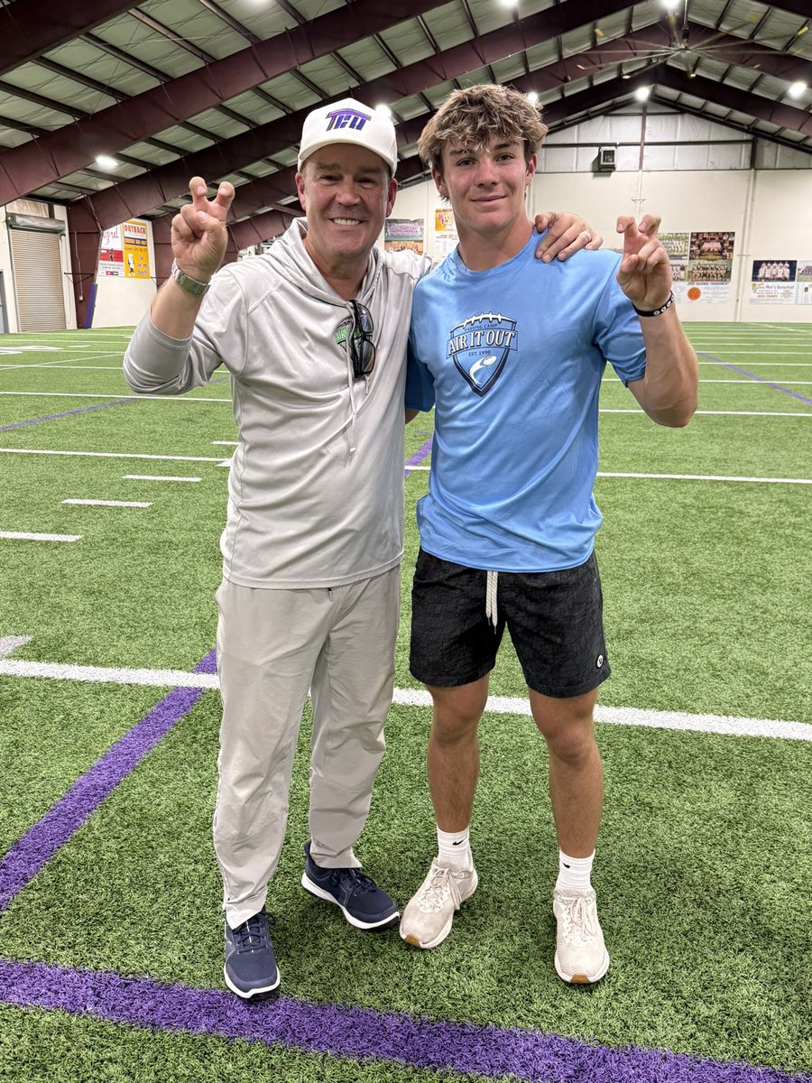 Greeley McAden (@gmcaden) on Twitter photo Honored to receive the S.A.W. Award from <a href="/airitout1990/">AIO Passing Camp</a> alongside QB <a href="/JudsonCoalson/">Judson Coalson</a>!
As someone who’s been part of this academy for years, it means a lot to be recognized for spiritual growth, outstanding work ethic, and leadership development— what Air It Out is all about.
Thank Honored to receive the S.A.W. Award from <a href="/airitout1990/">AIO Passing Camp</a> alongside QB <a href="/JudsonCoalson/">Judson Coalson</a>!
As someone who’s been part of this academy for years, it means a lot to be recognized for spiritual growth, outstanding work ethic, and leadership development— what Air It Out is all about.
Thank