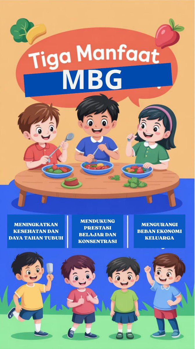 Forum_MBG's tweet photo. MBG Makan Berigizi Gratis tentunya sangat bermanfaat bagi seluruh masyarakat Indonesia

#MBG #mbg #MakanBergiziGratis, #GiziUntukGenerasi, #CegahStunting, #AnakSehatPintar, dan #NegaraHadir,

Mari kawal pelaksanaan MBG
Laporkan di :
https://t.co/KEv0hyVvmX https://t.co/aOKKWEvKWs