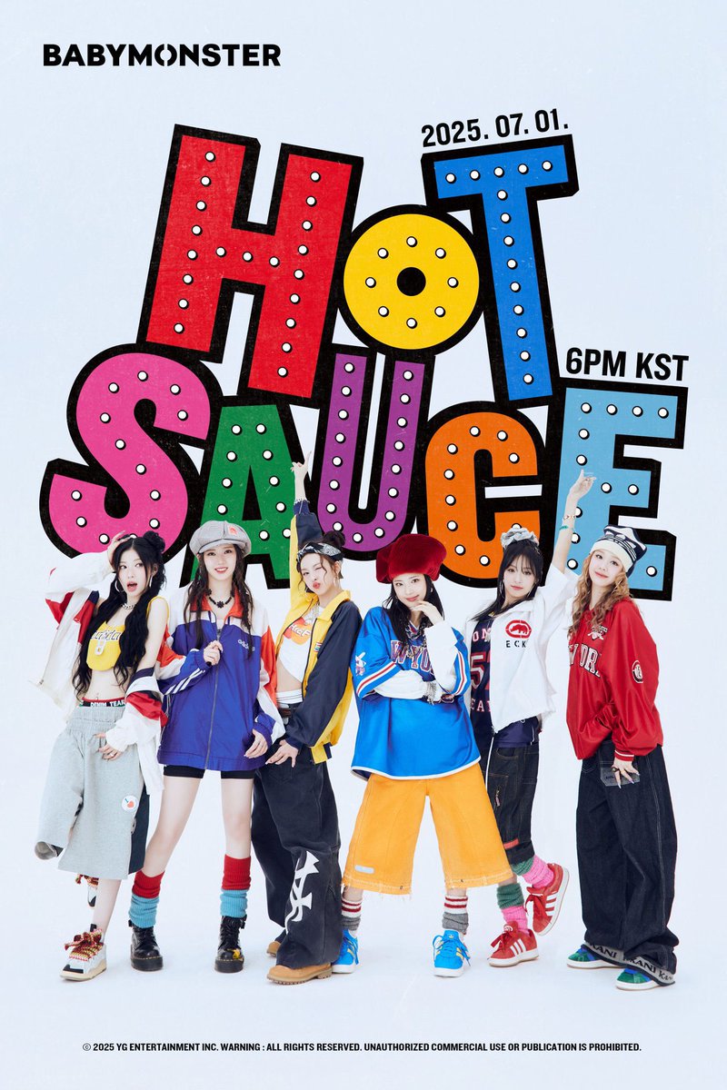 jumean00lm's tweet photo. PRE-RELEASE SINGLE ‘HOT SAUCE’ จะปล่อยในวันที่ 1 กรกฎาคม เวลา 16.00 น. (🇹🇭)

การสไตล์ลิสโดยใช้โทนสีย้อนยุค ให้ความรู้สึกย้อนยุคของ HIP-HOP Old School จากยุค 80’s ในรูปแบบที่ทันสมัย สีสันสดใสของโลโก้ ให้อารมณ์ของความ ‘HOT’ ที่เข้ากันได้ดีกันกับฤดูร้อน BM นั้นเต็มเปลี่ยมไปด้วยเสน่ห์ที่จะเปลี่ยนแปลงแตกต่างของไป ด้วยความสามารถในการทำคอนเซปที่หลากหลายและไร้จำกัด

YG กล่าวว่า “ เราเตรียมเพลงนี้เพื่อเป็นของขวัญโดยหวังว่าทุกคนจะมีช่วงเวลาซัมเมอร์ที่สนุกสนาน ” โดยเพลงนี้จะเป็นเพลงฮิปฮอปที่น่าติดหูจากช่วงกลางถึงปลายยุค 1980 ”