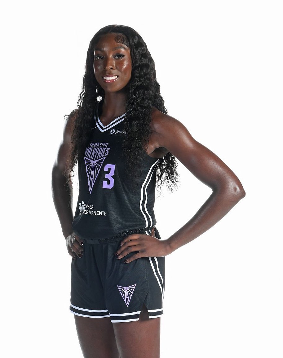 MILESTONE: Laeticia Amihere recorded her first career double-double with 10 points and 12 rebounds off the bench in Golden State’s 87-63 victory over Connecticut! ✨