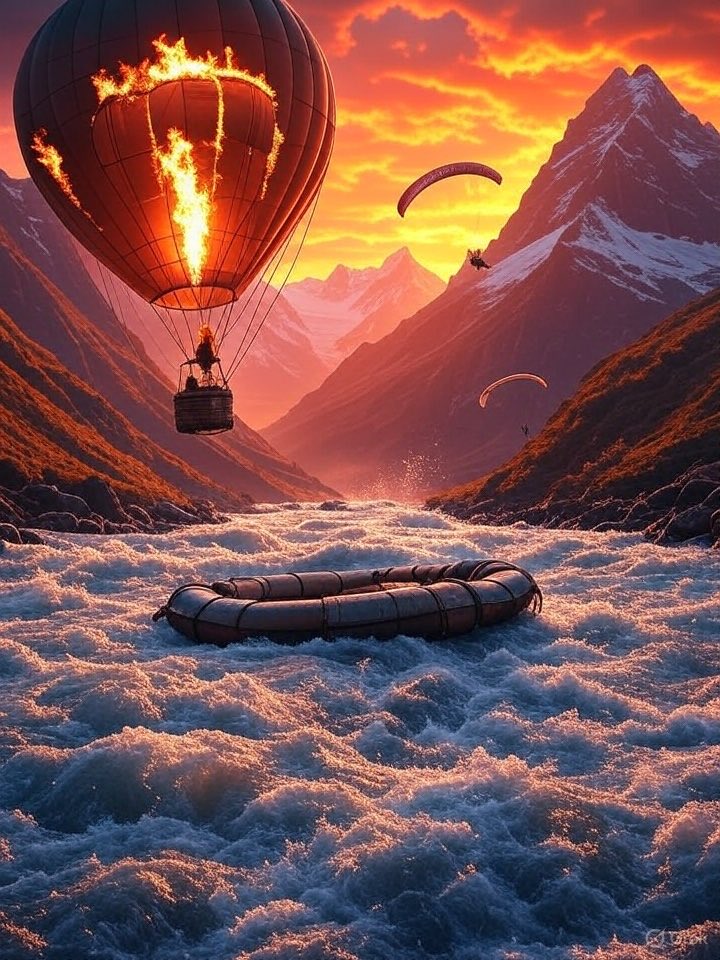 Es peligroso el turismo de aventura ? Hoy vemos globos incendiándose! Rafting naufragando! Parapentes cerrándose en vuelo! Entre muchos otros. Que opinan ustedes? Los leo