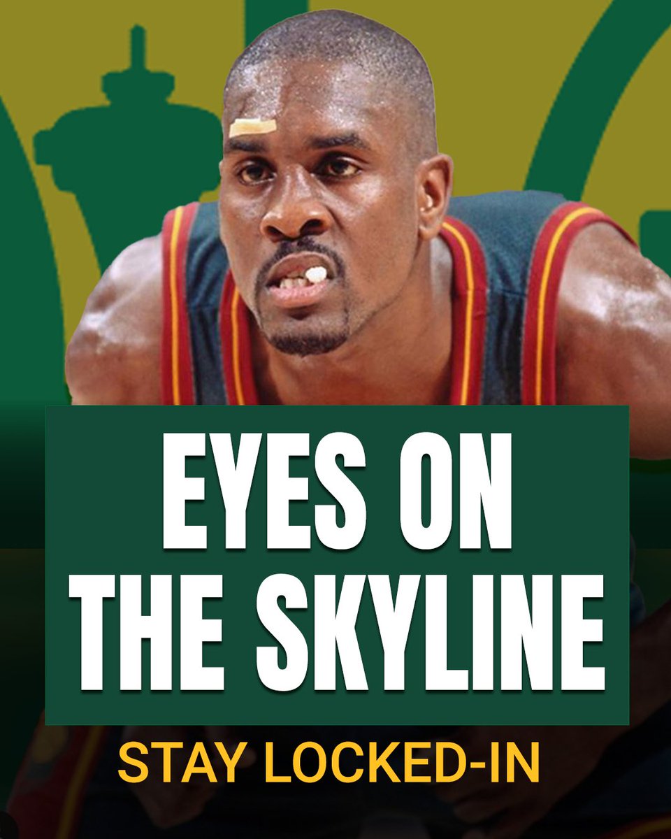 Eyes forward. No let-up. 

We're locked-in. 

#SeattleIsReady