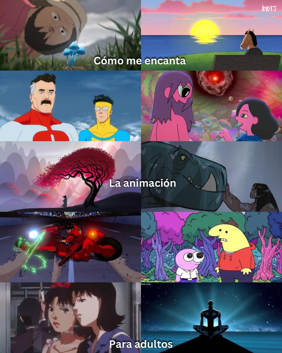 Que ejemplos pondría…?(Helluva Boss ni Hazbin Hotel no son válidas)