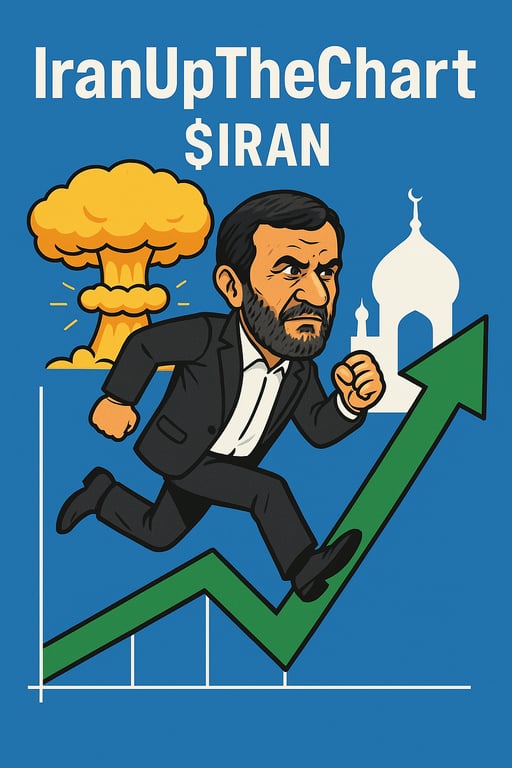 ☢️ IRanUpTheCharts (IRANCHRT)
📉 Blowing up charts like treaties – this isn’t diplomacy, it’s $IRAN.
📈 The WMD of meme coins – Pump or Perish.

🔥 Join the meme warfare and ride the blast wave to the moon!
🧨 Zero chill. Full send. No survivors.

🔗 Pump Link: