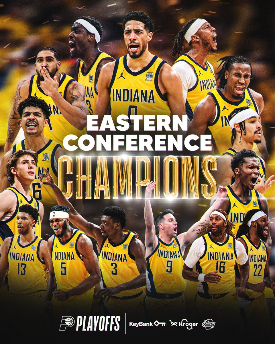 La fin est atroce, je ne sais pas si on reverra les Pacers en finale, mais qu'importe. Il faut réaliser le parcours extraordinaire qu'on a fait. Historique, tout simplement.
Ce run aura été exceptionnel, mais le finish est à vous dégoûter de ce sport 🥹💔