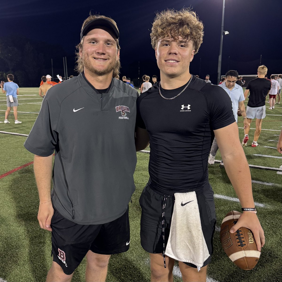 Avery Hollifield (@averyhollifie1d) on Twitter photo Thankful to <a href="/coach_jonke/">Mitchell Jonke</a> <a href="/BrownHCPerry/">James Perry '00</a> and the entire coaching staff at <a href="/BrownU_Football/">Brown Bears Football</a> for investing in high school football players in their personal journey and passion for both academics and college ball. Great night to learn from some amazing talent and exhibit skills on Thankful to <a href="/coach_jonke/">Mitchell Jonke</a> <a href="/BrownHCPerry/">James Perry '00</a> and the entire coaching staff at <a href="/BrownU_Football/">Brown Bears Football</a> for investing in high school football players in their personal journey and passion for both academics and college ball. Great night to learn from some amazing talent and exhibit skills on