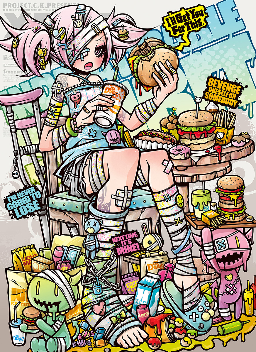 「JUNK -I'll get you for this-」|Project.C.K.のイラスト
