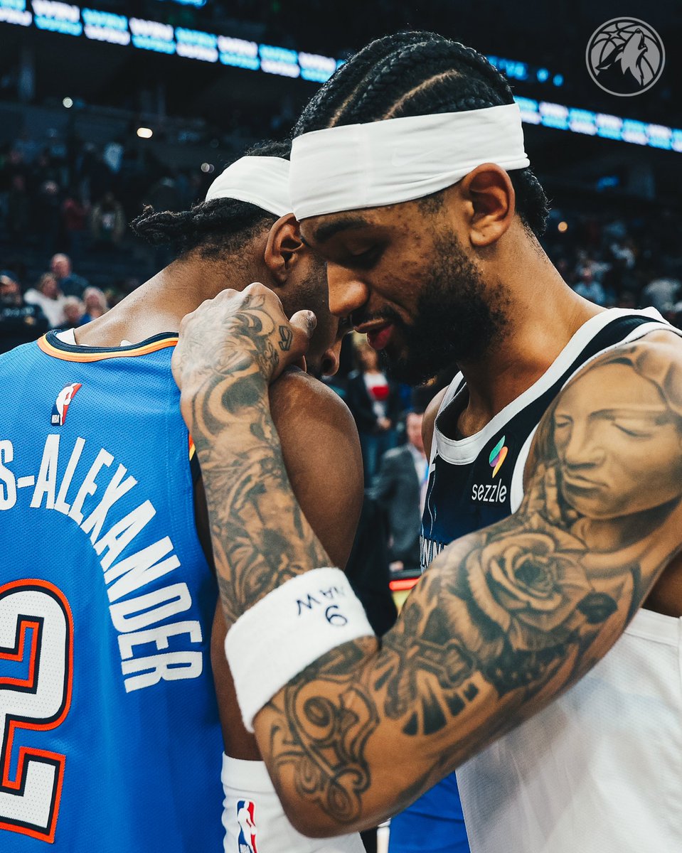 Timberwolves's tweet photo. congrats, @okcthunder 🏆 https://t.co/bdkMk1qZZn