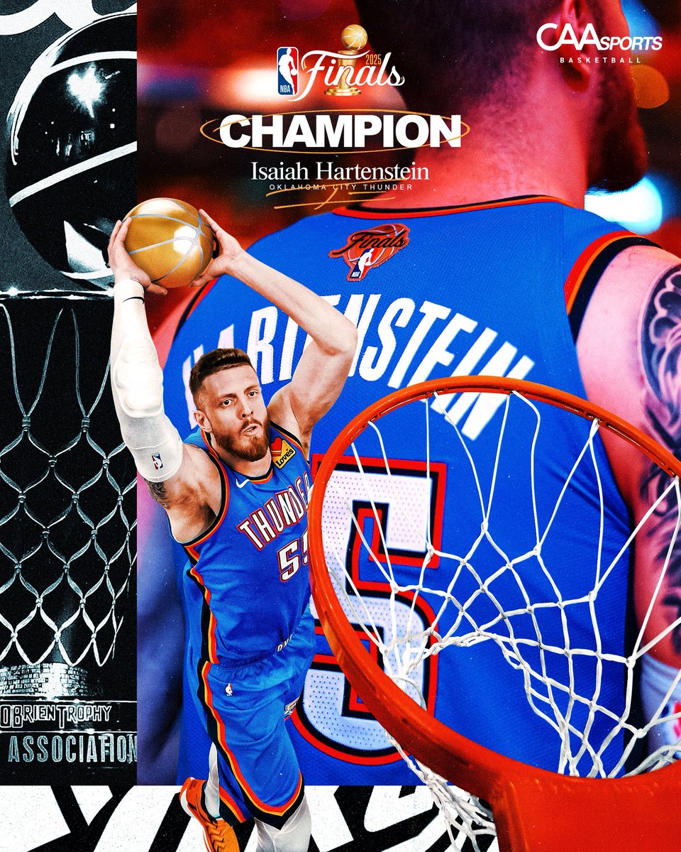 NBA Champion! Congratulations <a href="/Ipjh55/">Isaiah Hartenstein</a> 🏆