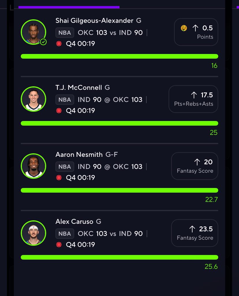 The NBA cashed me out one last time before it’s all over, thank you thunder and pacers for paying my bills, amazing season see you next year #PrizePicks #SportsGambling #finals #GamblingTwitter