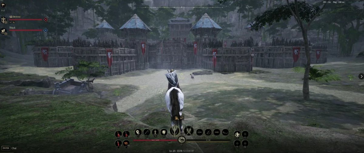 Waydots's tweet photo. Chrono Odyssey is either straight up copying, or stealing assets from New World. @Grummz @Asmongold https://t.co/XBGQoLsrHk