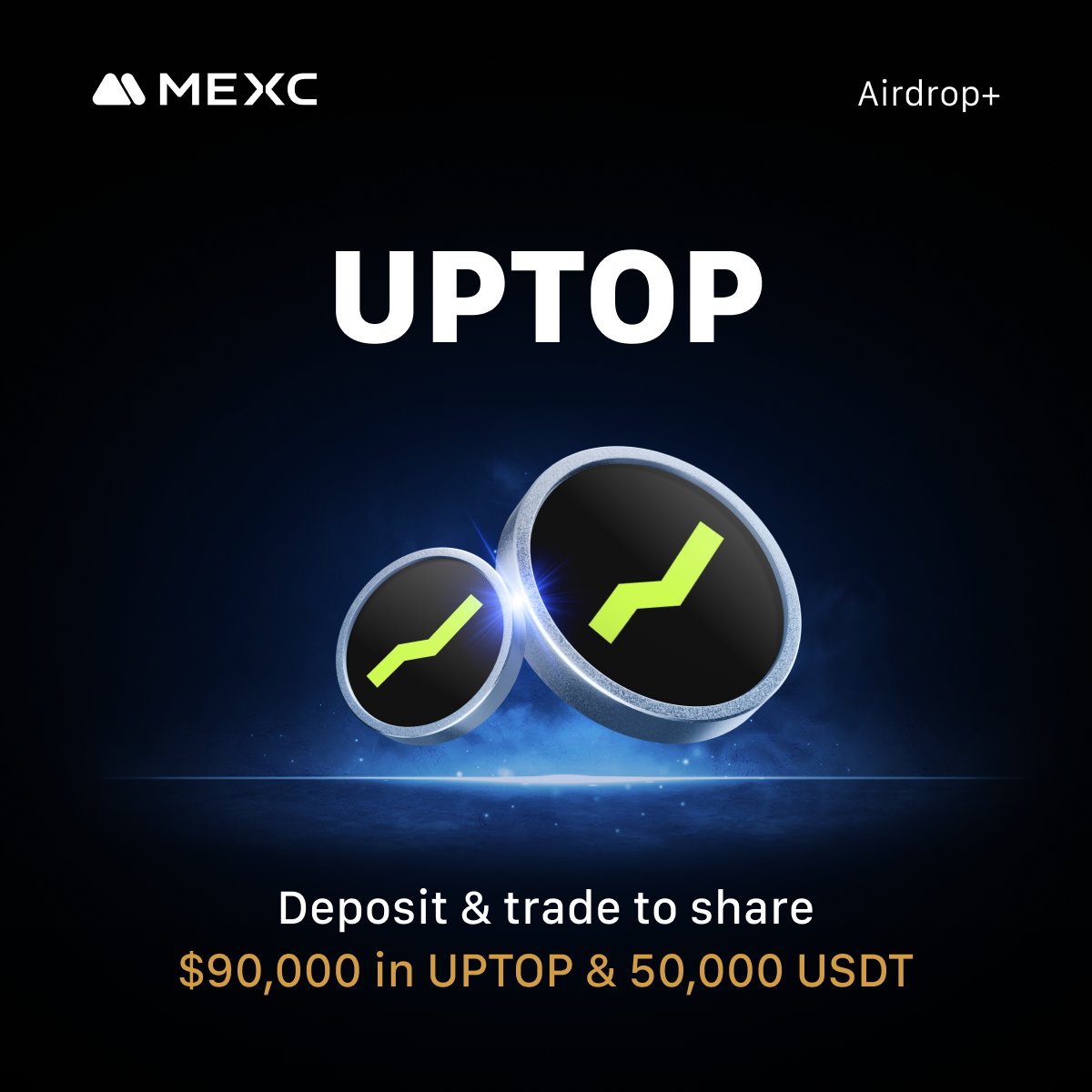 MEXC_Listings (@mexc_listings) on Twitter photo 🪂 #MEXC $UPTOP #Airdrop+ online NOW🪂
🔹 $UPTOP <a href="/uptopmeme/">UpTop.meme</a>
🔹 $UPTOP/USDT Trading: Jun 23, 2025, 09:00 (UTC)
🎁 Reward Pool: $90,000 in $UPTOP & 50,000 $USDT
👇Deposit & Trade to share the prize pool
mexc.com/token-airdrop/…
👇Learn more
mexc.com/support/articl… 🪂 #MEXC $UPTOP #Airdrop+ online NOW🪂
🔹 $UPTOP <a href="/uptopmeme/">UpTop.meme</a>
🔹 $UPTOP/USDT Trading: Jun 23, 2025, 09:00 (UTC)
🎁 Reward Pool: $90,000 in $UPTOP & 50,000 $USDT
👇Deposit & Trade to share the prize pool
mexc.com/token-airdrop/…
👇Learn more
mexc.com/support/articl…